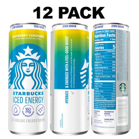 Starbucks Iced Energy Zero Sugar can provides flavorful energy with minimal calories.