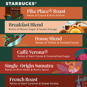 Starbucks Breakfast Blend pods offer light, smooth, easy drinking coffee