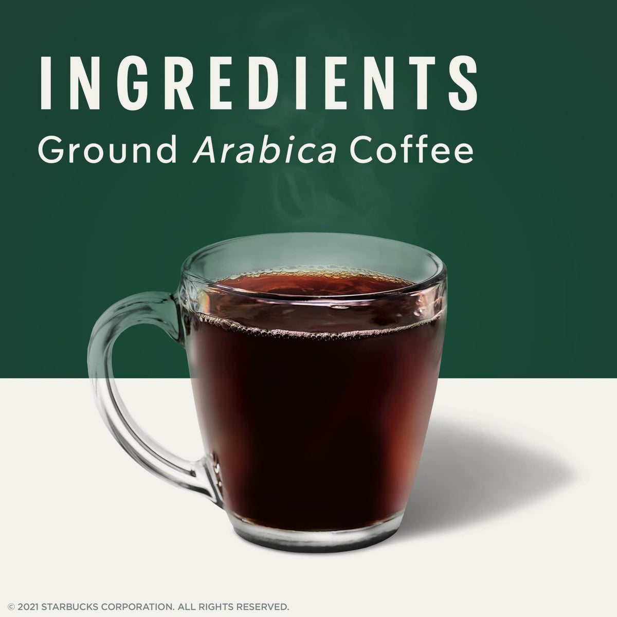 Starbucks French Roast pod with bold, smoky notes and dark caramel