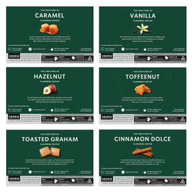 Starbucks packaging and beans highlight Arabica quality and convenience.