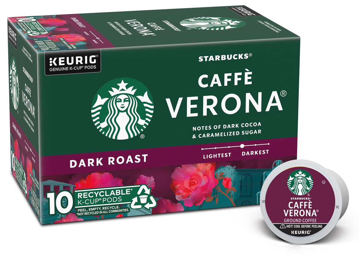 Starbucks Veranda light-roast K-Cups with bright, approachable aroma