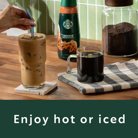 Starbucks Mocha coffee beans and packaging highlight premium Arabica quality.