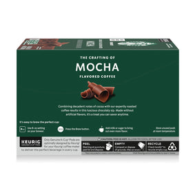 Close-up of a steaming Starbucks Mocha sip to savor aroma.
