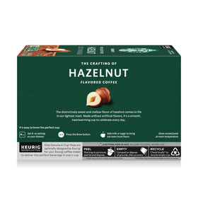 Mornings with Starbucks Hazelnut brew offer a smooth start.
