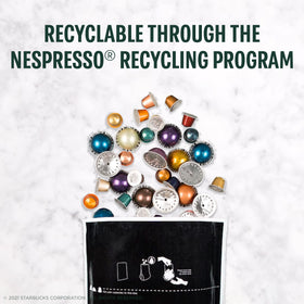 Aluminum recyclable capsules pack designed for freshness and sustainability.