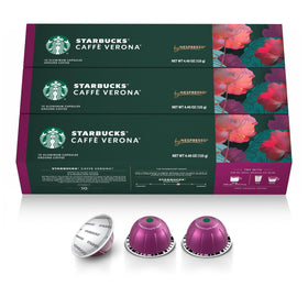 Starbucks by Nespresso Vertuo Caffè Verona pods in a 30-count pack for home use