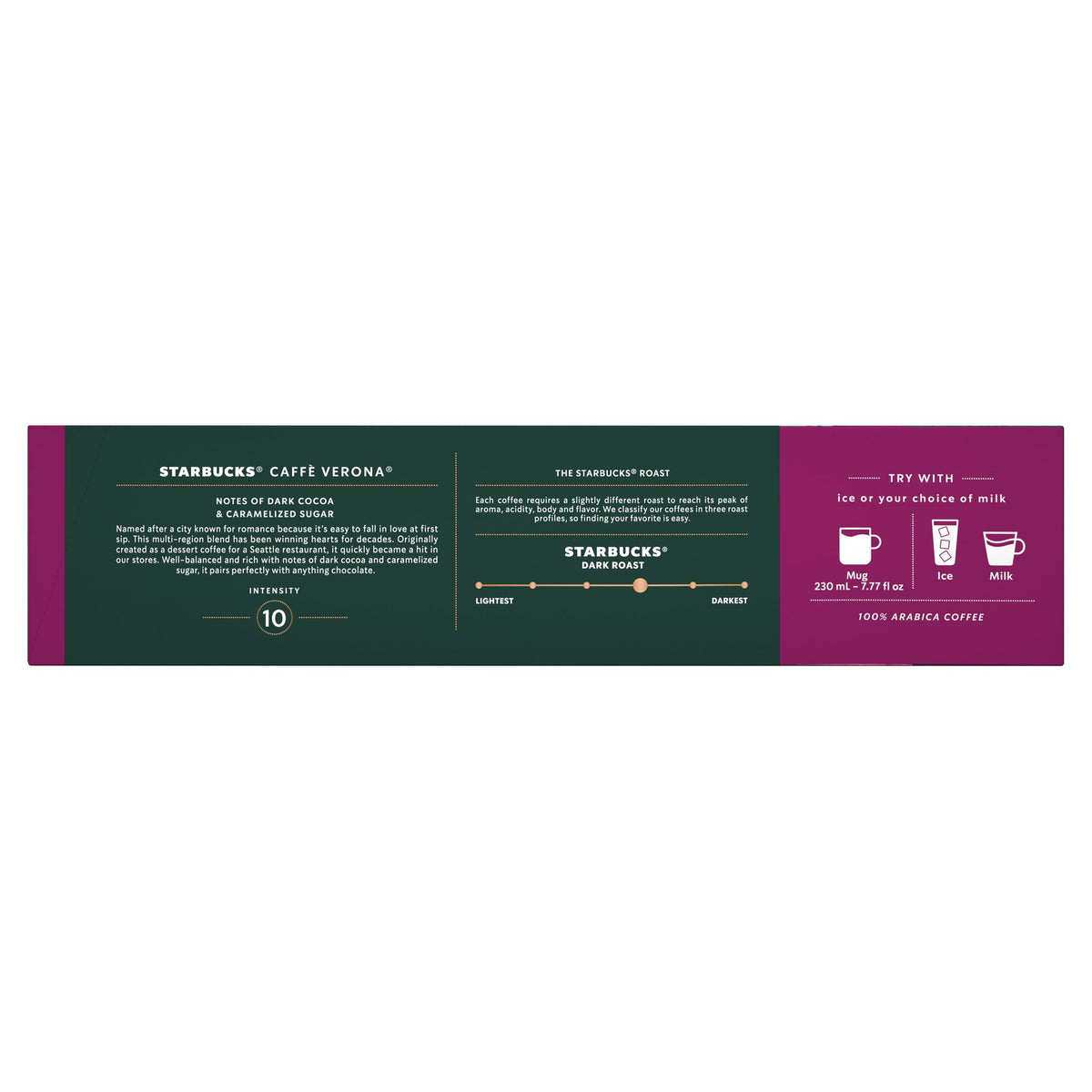 Consistent Starbucks taste in a convenient 30-pack for travel or home
