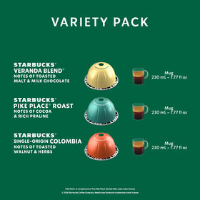 Pike Place Roast capsule close-up emphasizes rich aroma for home brews.