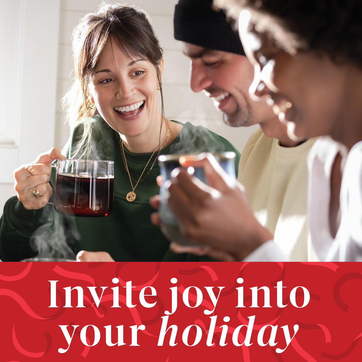 Starbucks Peppermint Mocha K-Cup in brewer demonstrates quick, cozy holiday coffee routine.