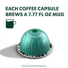 Starbucks Pike Place cup with steam signaling a smooth aromatic experience