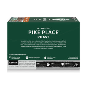 Starbucks Pike Place roast served in a mug, inviting a cozy morning moment.