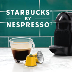 Starbucks pods in milk-steamed drink: ideal for lattes and cappuccinos.