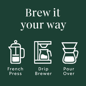 Starbucks Sumatra hot-brew cup releasing fragrant steam for a robust sip