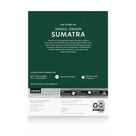 Starbucks Sumatra office setup with inviting aroma in a cup.