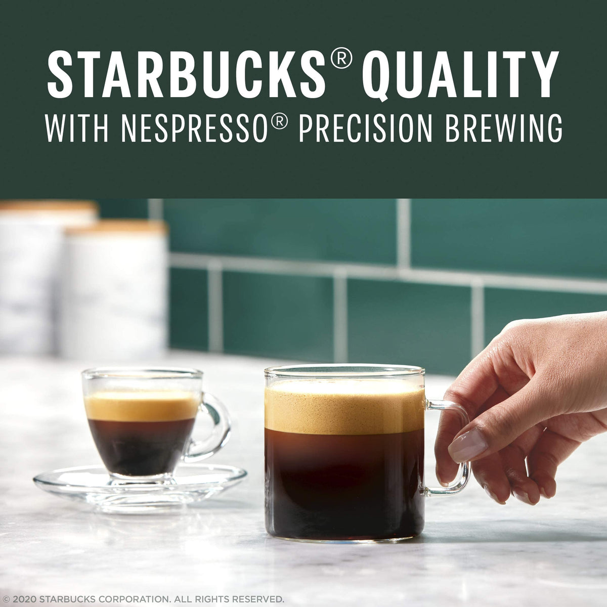 Starbucks Sumatra Vertuo aluminum capsule recyclable through Nespresso program