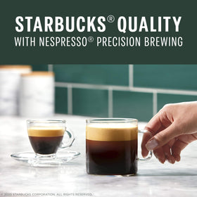 Starbucks Sumatra Vertuo aluminum capsule recyclable through Nespresso program