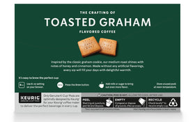 Starbucks Toasted Graham aroma fills the kitchen during brew.