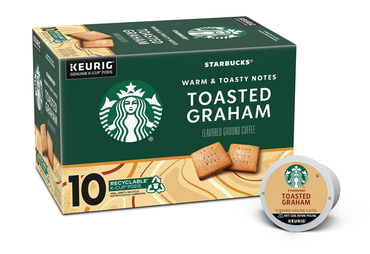 Starbucks Toasted Graham flavor enhances cozy, everyday coffee moments.