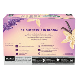 Starbucks Vanilla Lavender limited edition pack inviting seasonal flavor exploration