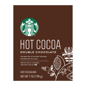 Starbucks velvety chocolate bits enhance the cocoa's deep flavor
