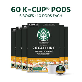 Starbucks Veranda Blend aroma-notes pods deliver a light, smooth cup.