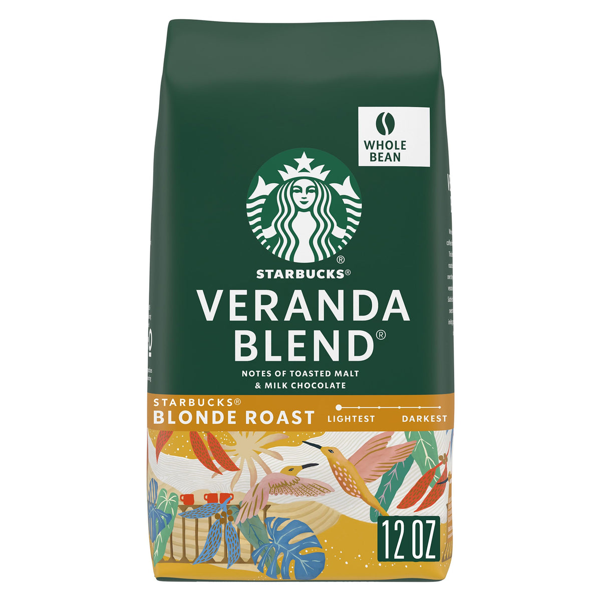 Starbucks Veranda Blend bag close-up for convenient at-home brewing