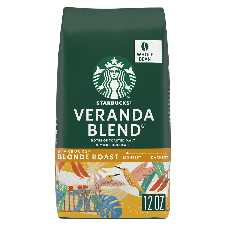 Starbucks Veranda Blend bag close-up for convenient at-home brewing