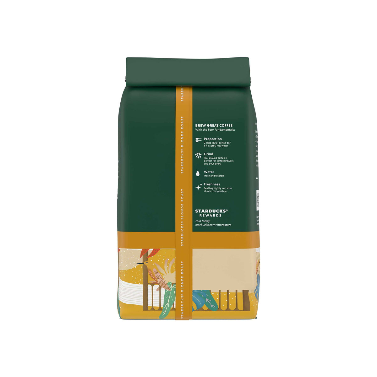 Starbucks Veranda Blend coffee with milk being poured for a creamy sip