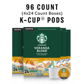 Starbucks Veranda Blend hot coffee pour close-up for a smooth morning
