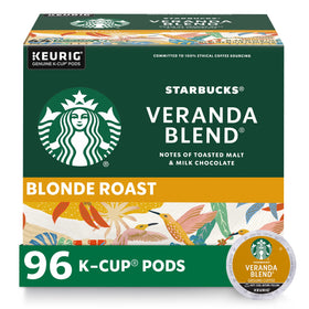 Starbucks Veranda Blend K-Cup pack shot for convenient at-home brewing