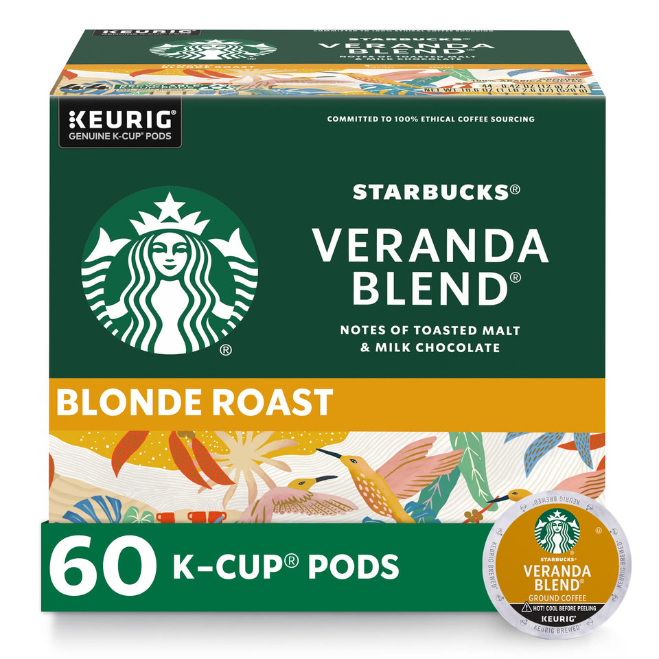 Starbucks Veranda Blend K-Cup pods in multipack packaging