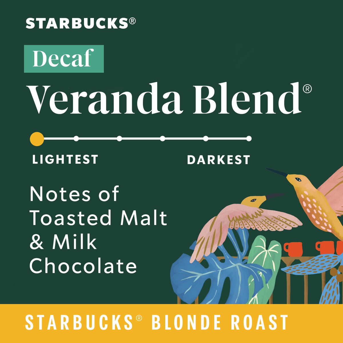 Starbucks Veranda Decaf iced brew setup for refreshing drinks