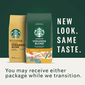 Starbucks Veranda ground coffee bag, 18-oz, ready for home brewing
