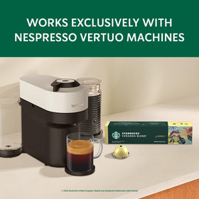 Starbucks Veranda aluminum capsule recycling symbol, eco-friendly option.