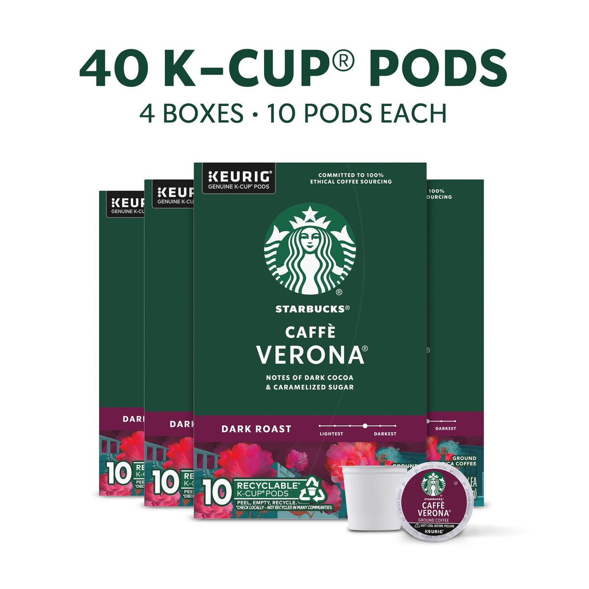 A cup of Starbucks Caffè Verona rich mouthfeel