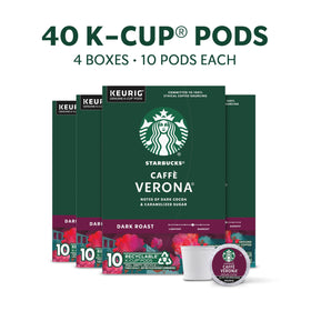A cup of Starbucks Caffè Verona rich mouthfeel