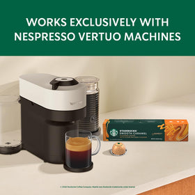 Starbucks Vertuo aluminum capsules are recyclable through the Nespresso program.