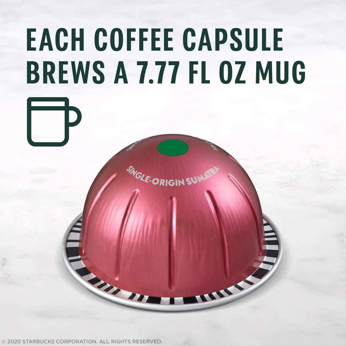 Starbucks Vertuo compatible pod scene illustrating easy home brewing
