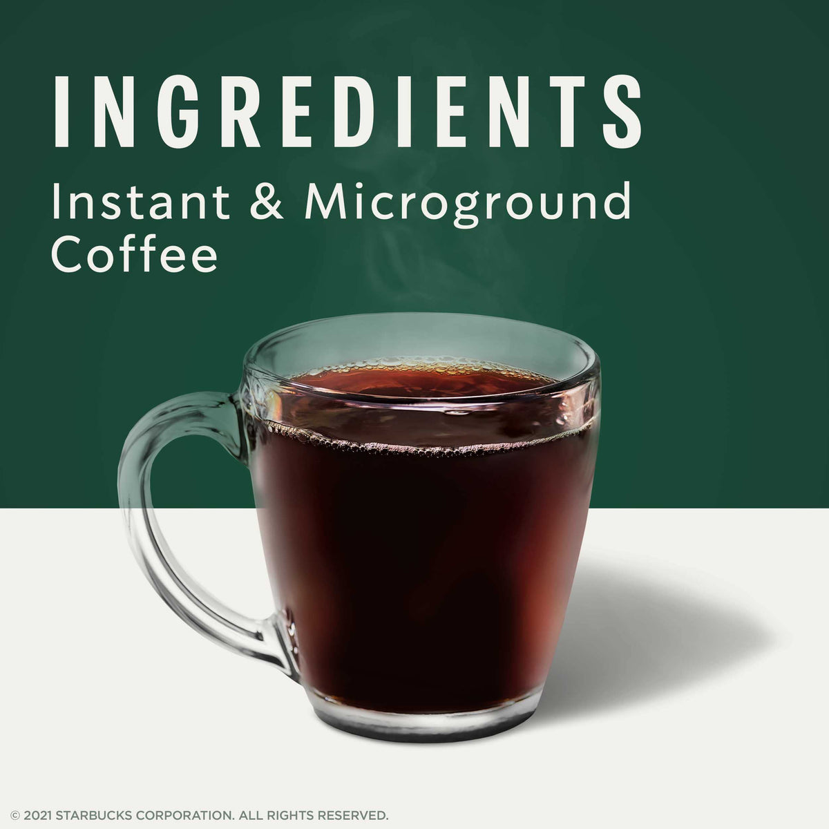 Close-up of Starbucks VIA box, highlighting premium instant coffee convenience.