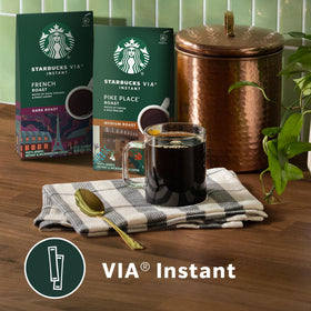 Starbucks VIA Ready Brew Colombia packets highlighting convenient single-origin coffee