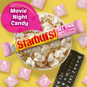 Bulk 24-pack of Starburst All Pink, perfect for stocking up