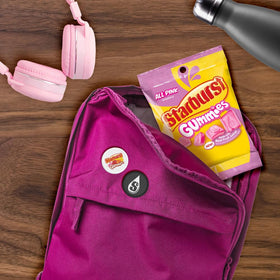Starburst All Pink Gummies office desk candy dish adds pink sweetness to breaks.