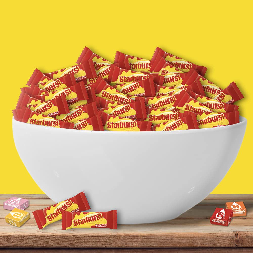 STARBURST candy dishes and buffets add color and variety to events.