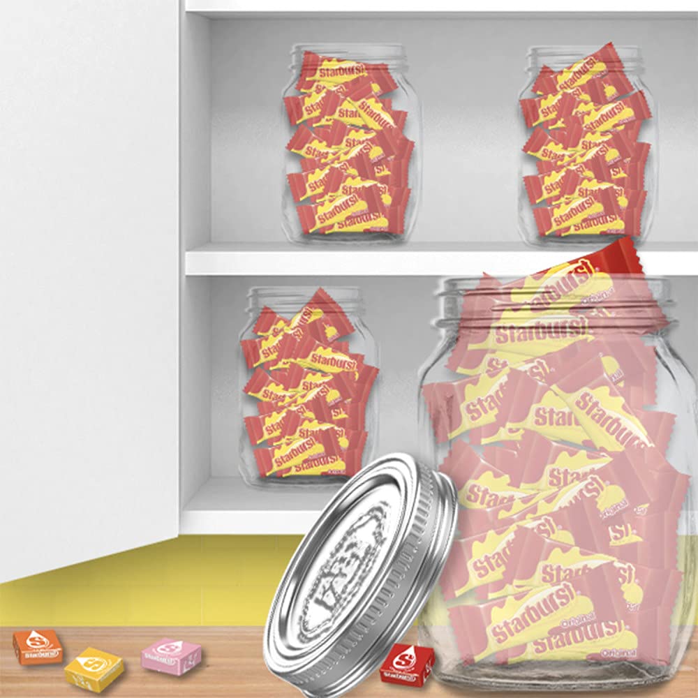 STARBURST holiday gifts and stockings add sweet surprises.