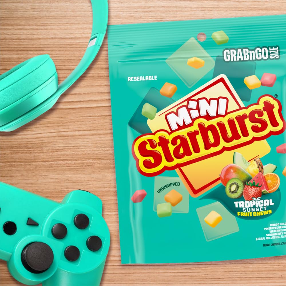 Starburst Minis Tropical Sunset lunchbox snack for a quick mid-day treat.