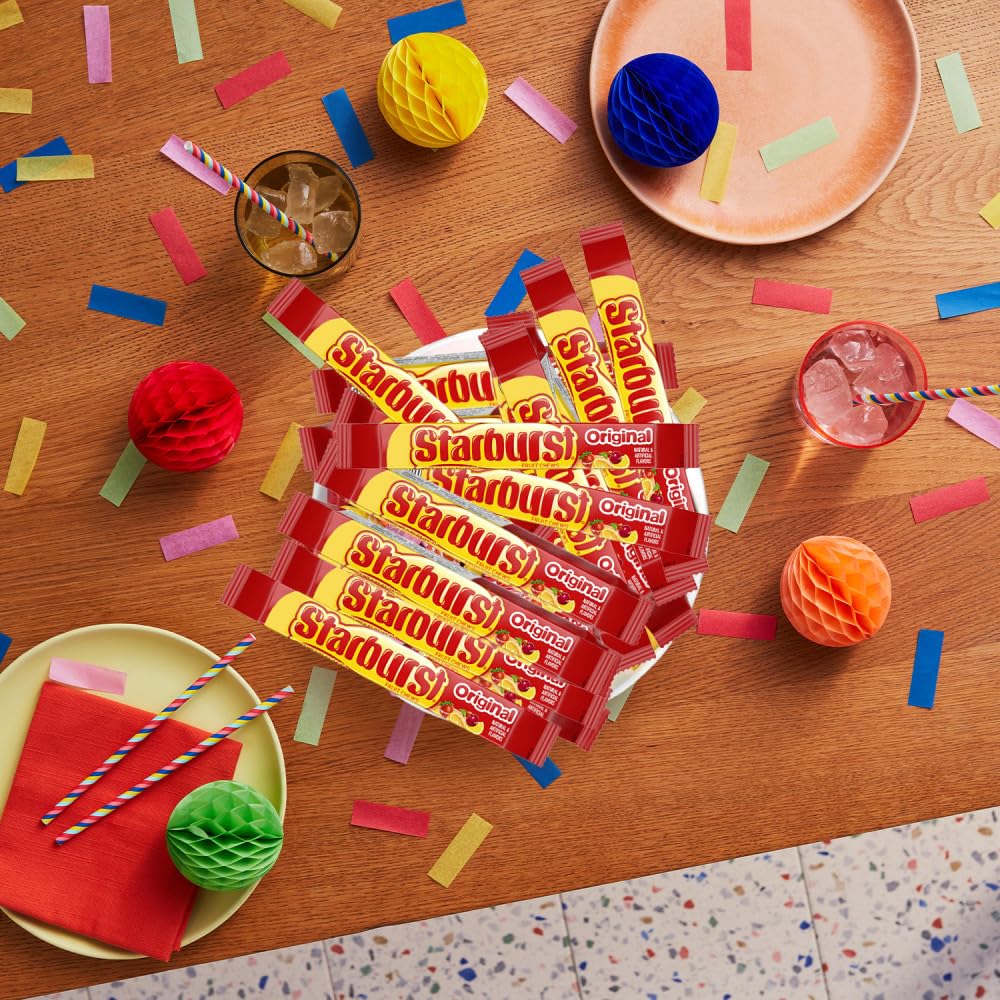 Valentines candy: Starburst adds juicy flair to gifting.