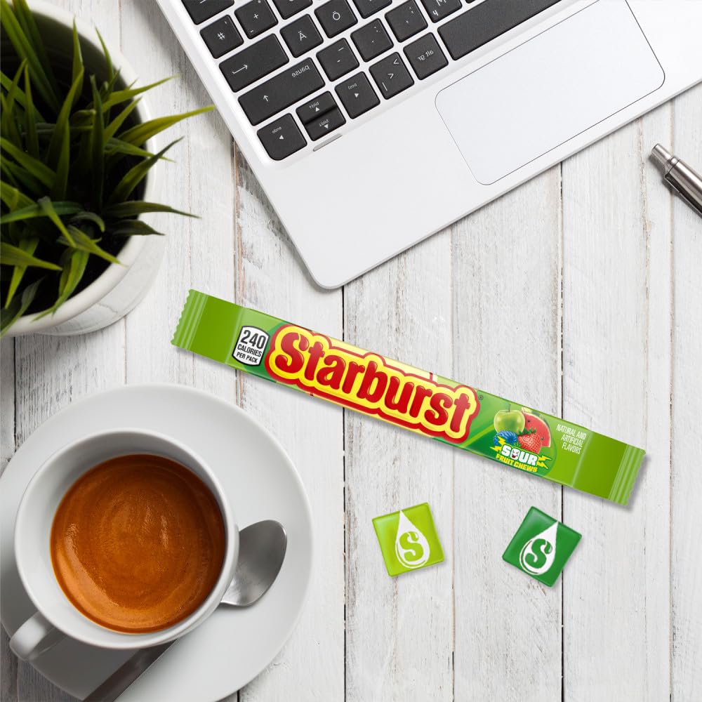 Starburst share-size pack on the go, great for road trips and gatherings.