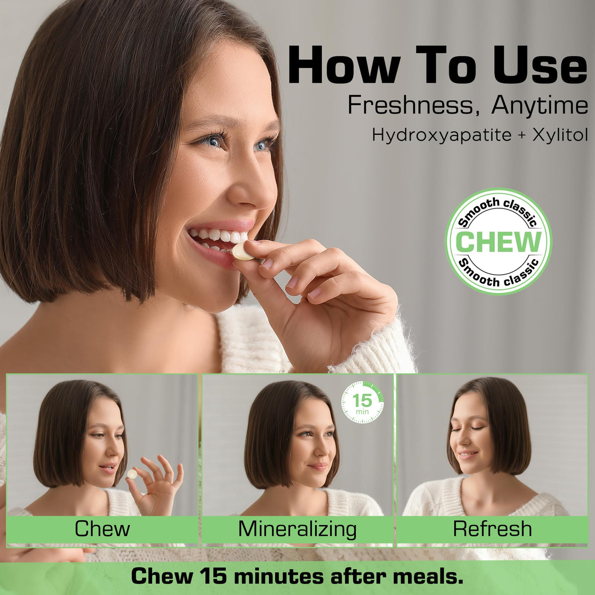 STARK Labs hygienic blister pack shows portable, clean chewing pieces