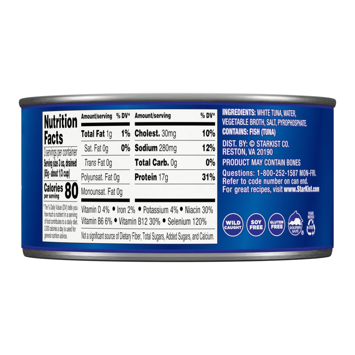 StarKist albacore in salad preparation shows versatile, mild-flavored protein for meals.