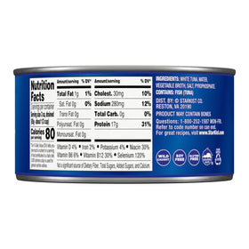 StarKist albacore in salad preparation shows versatile, mild-flavored protein for meals.